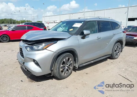 2020 Toyota Highlander Xle from USA, damaged, VIN 5TDGZRAH0LS511934